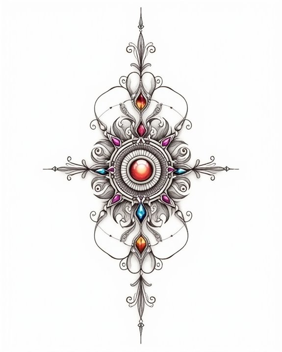 personalized zodiac birthstone tattoos