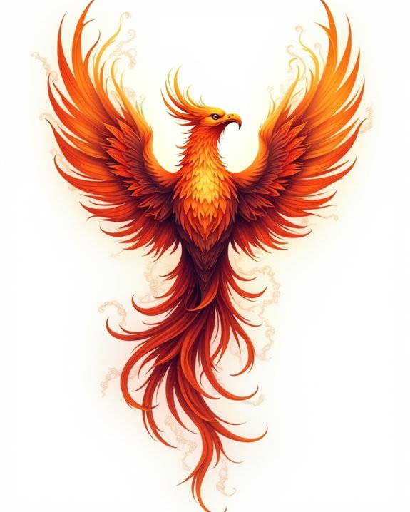 phoenix rebirth in flames