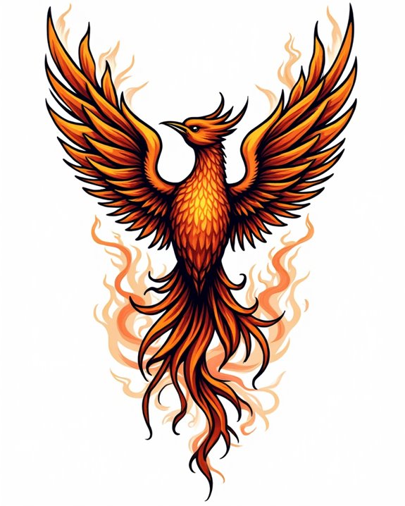 phoenix symbolizes rebirth resilience