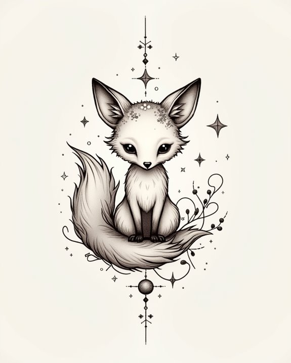 playful animal tattoo expressions