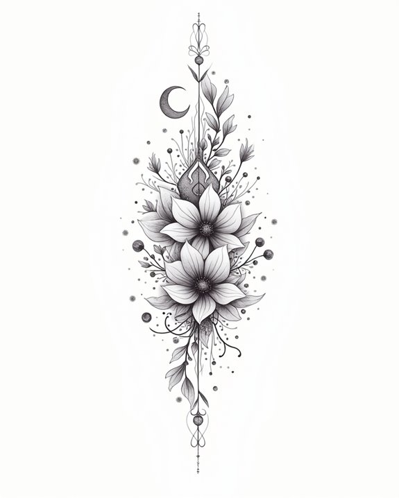 playful artistic sketches display