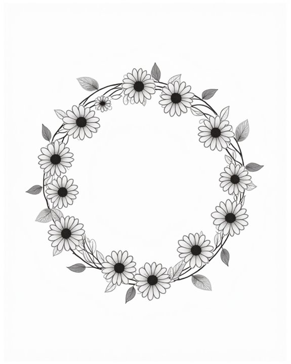 playful floral wrist adornment