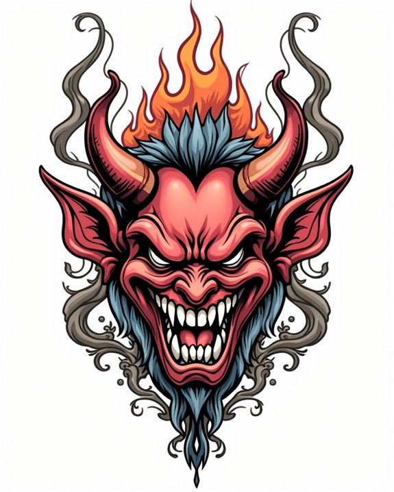 playful mischievous devil