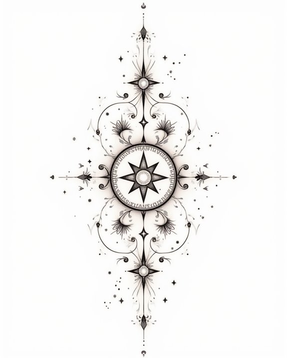 playful zodiac constellation symbols