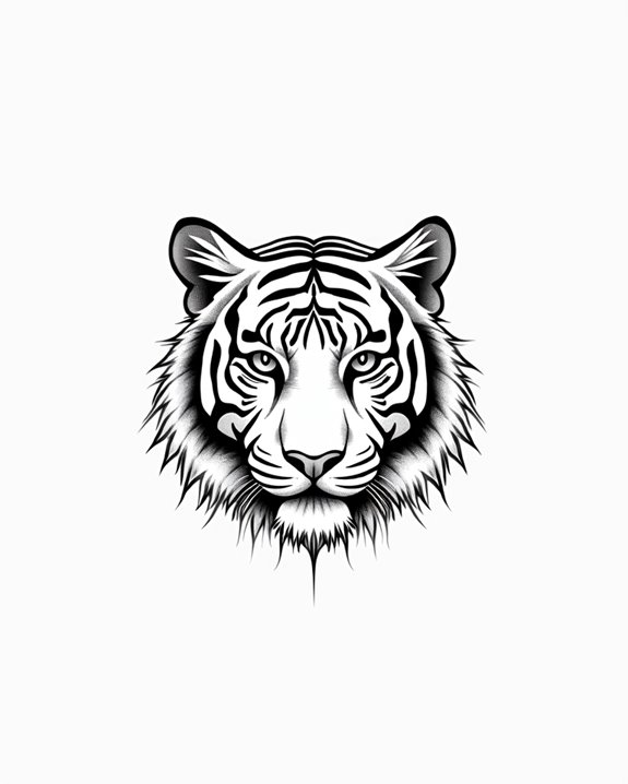 powerful minimalist tiger eye