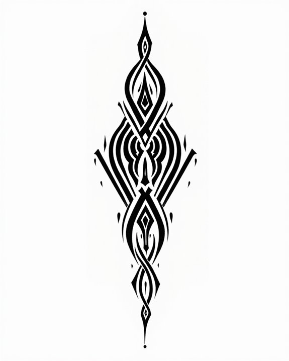 powerful tribal tattoo artistry