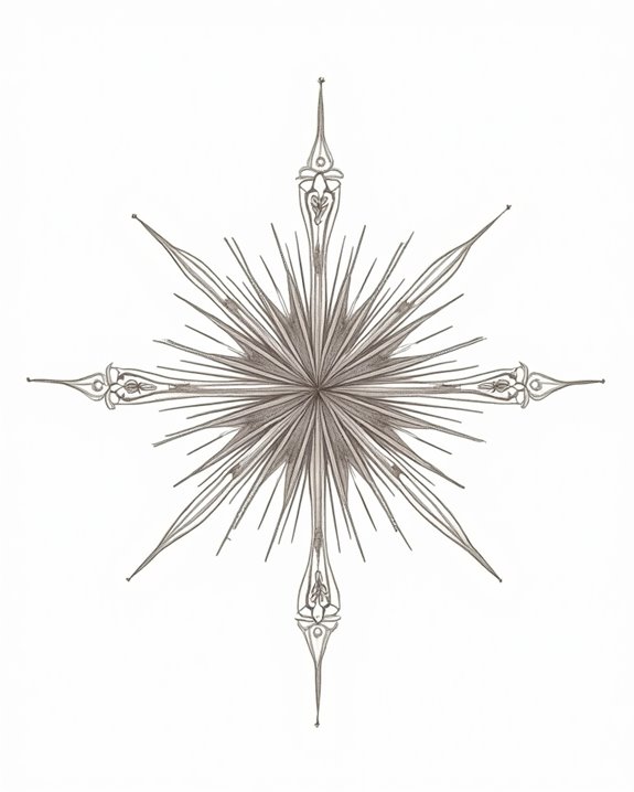 radiant sunburst tattoo designs