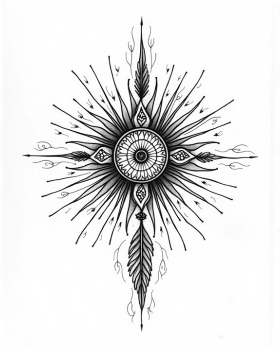 radiant sunrise ink tattoo