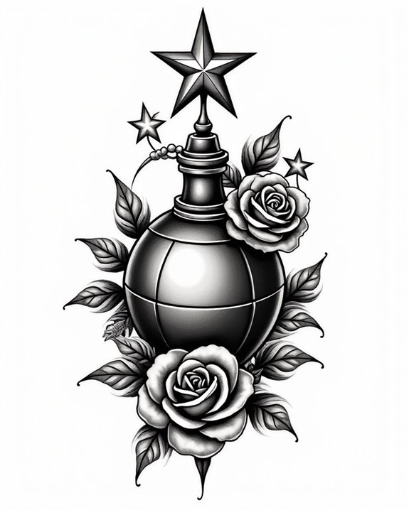 rebellion meets delicate elegance