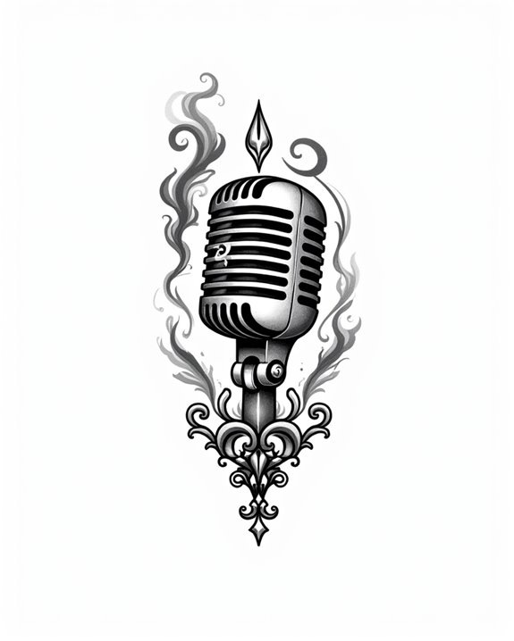 rebellious jazz smoke tattoo