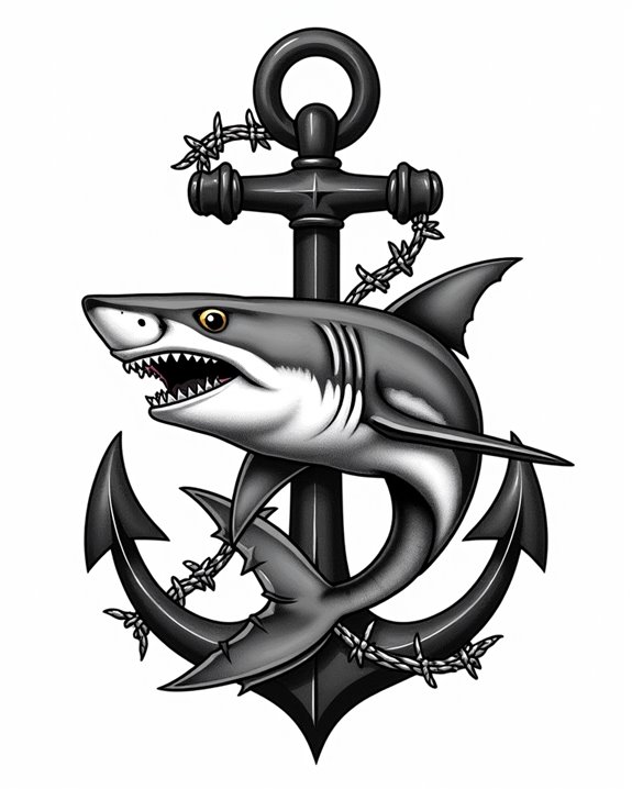 rebellious marine conservation symbol