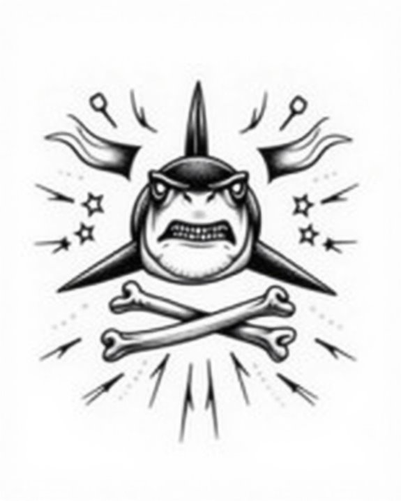 rebellious strength underwater symbolism