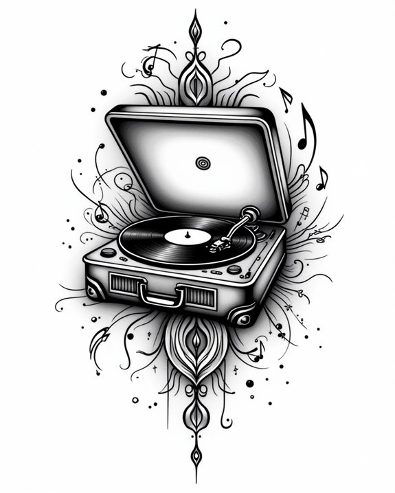 rebellious vinyl music artwork