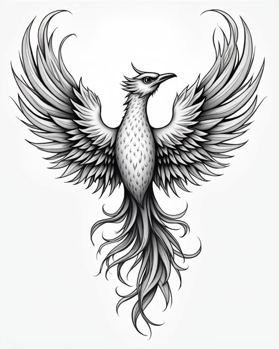 rebirth through elegant script