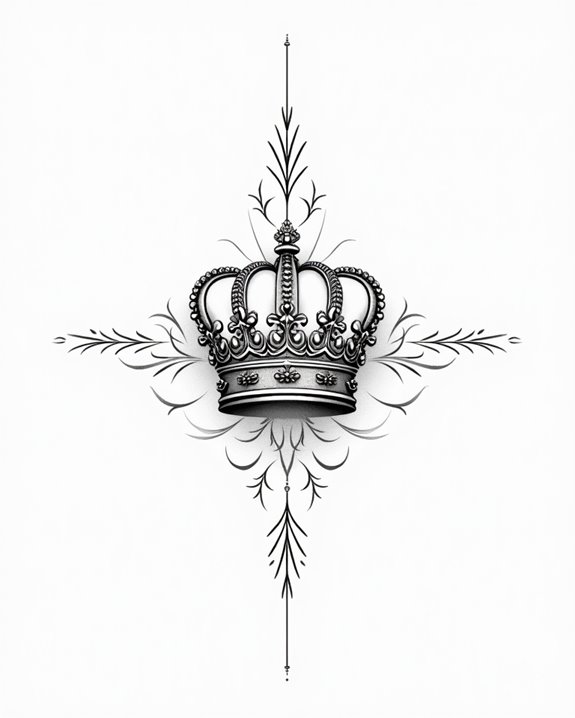 regal forearm tattoo designs