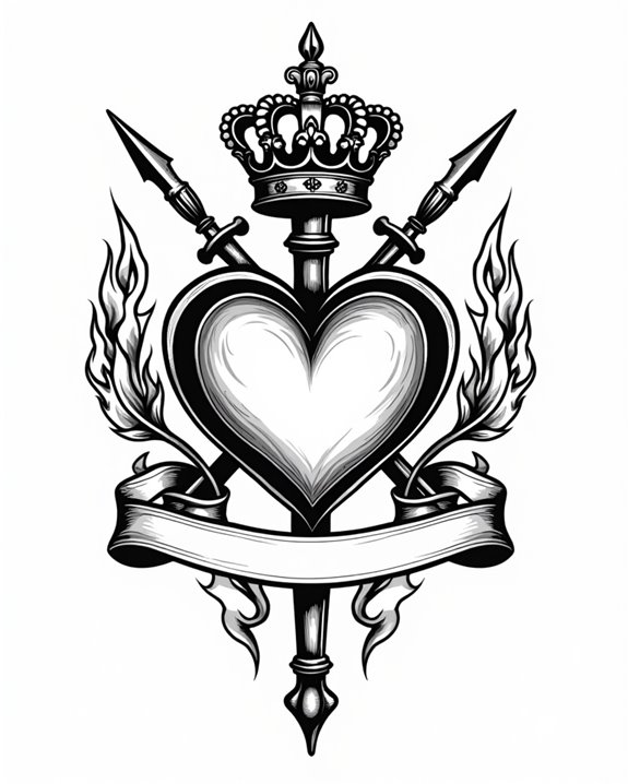 regal heart loyalty symbol