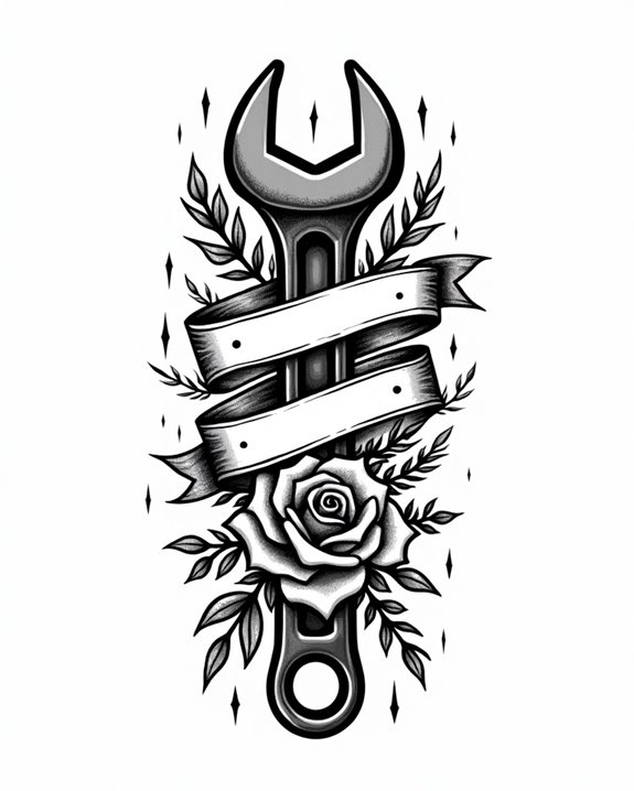 resilient mechanical rebel symbol