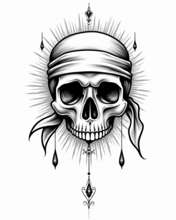 resilient rebellious skull symbolism