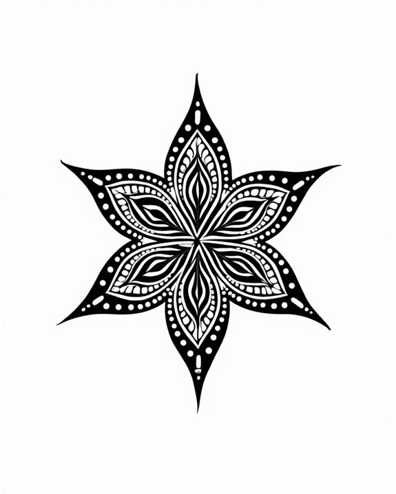 respectful indigenous star symbols
