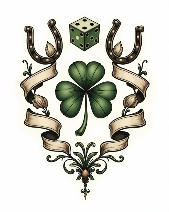 retro lucky charm elegance