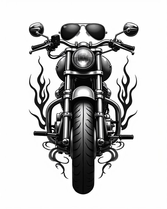 retro style with sunglasses