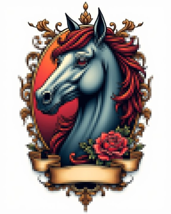rugged western horse spirit