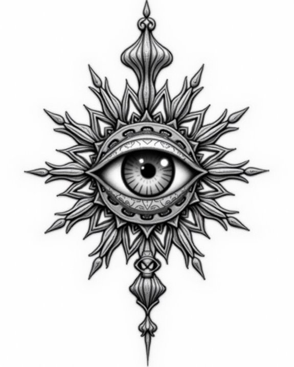 sacred eye geometry symbols