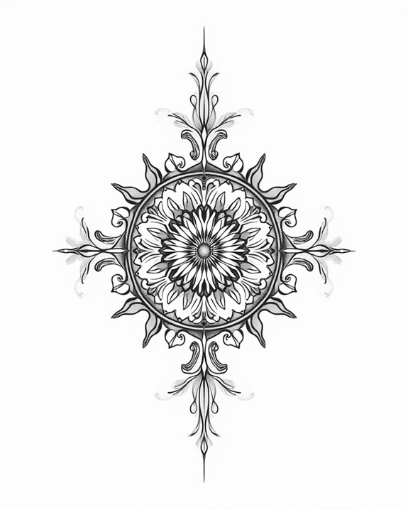 sacred geometric protective art