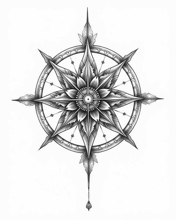 sacred symbols vibrant colors