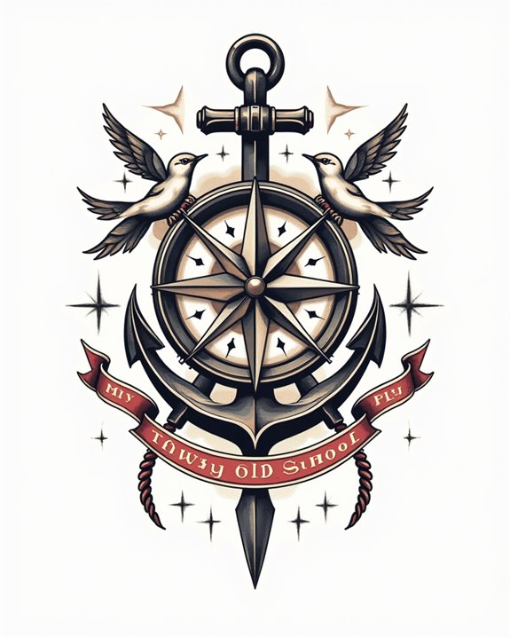 sailor s guiding nautical symbol