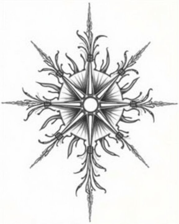 sea themed navigation symbolism
