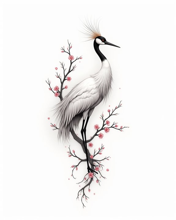 serene zen crane design