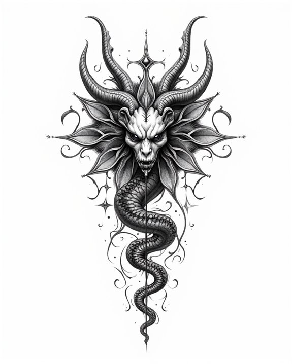 serpent hair mesmerizing gaze