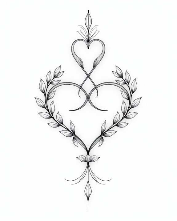 sibling bond in minimal tattoos