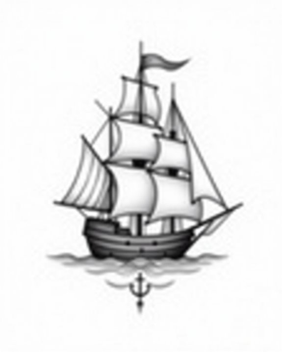 simple anchor symbolizes steadfastness