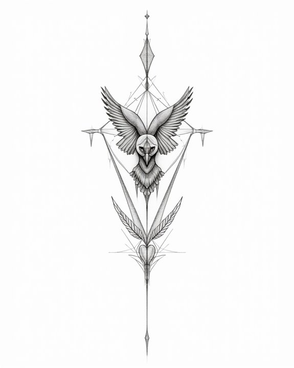 sleek abstract animal art