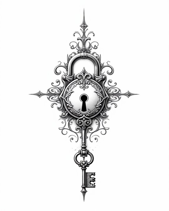sleeve lock and key