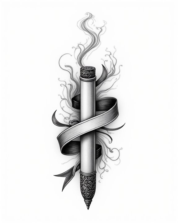 smoky nostalgic rebellion ink