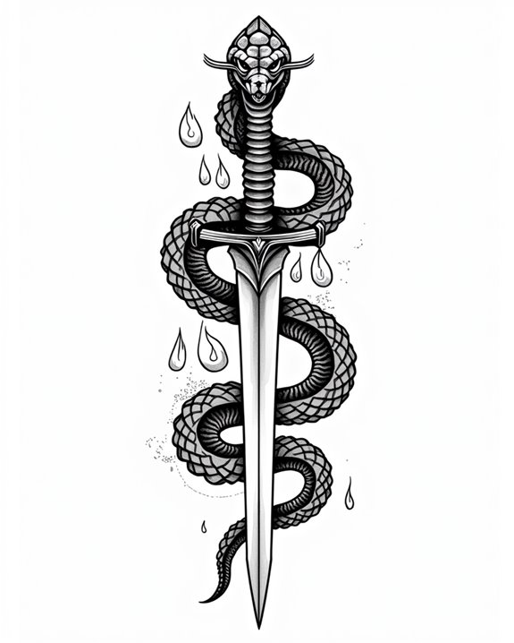 snake dagger bold resilience