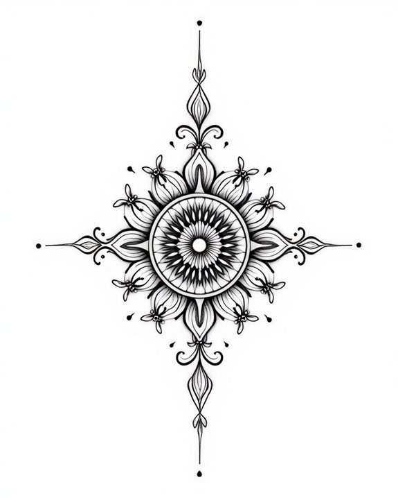spiritual balance through mandalas