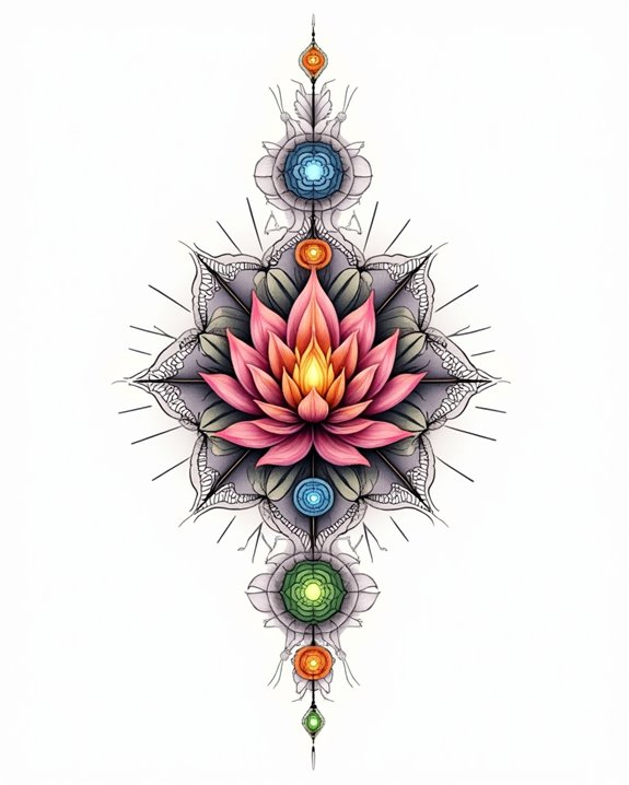 spiritual energy chakra symbols