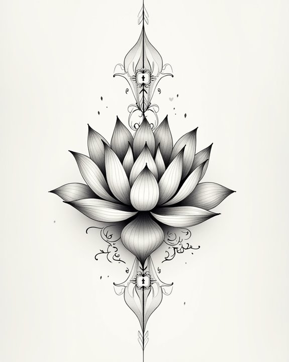 spiritual growth through lotus