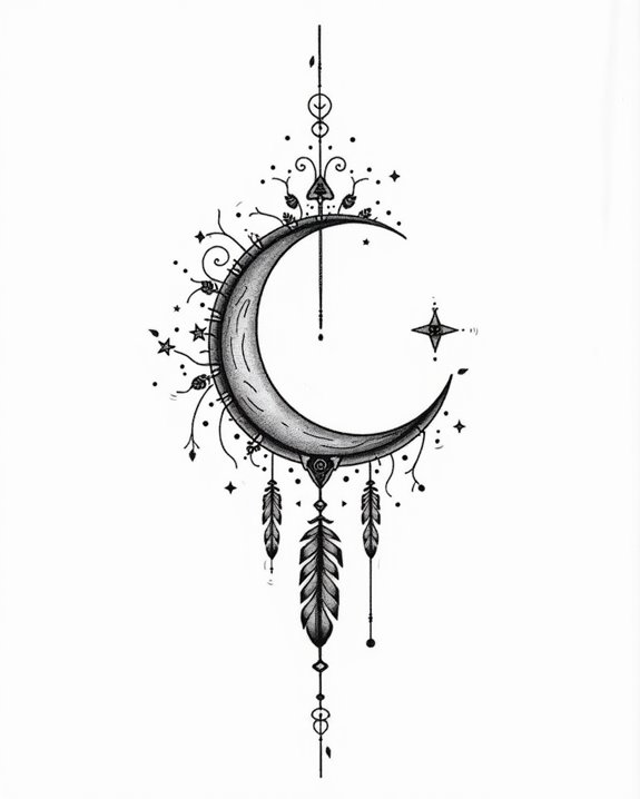 starry moonlit night