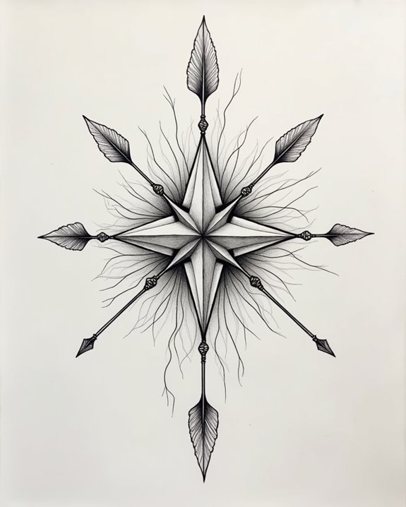 stars arrows direction ambition