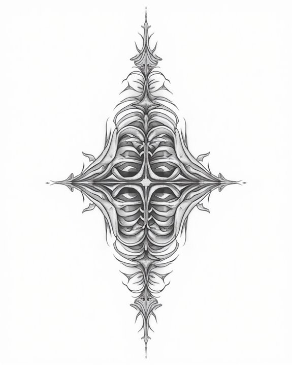structured geometric skeletal framework