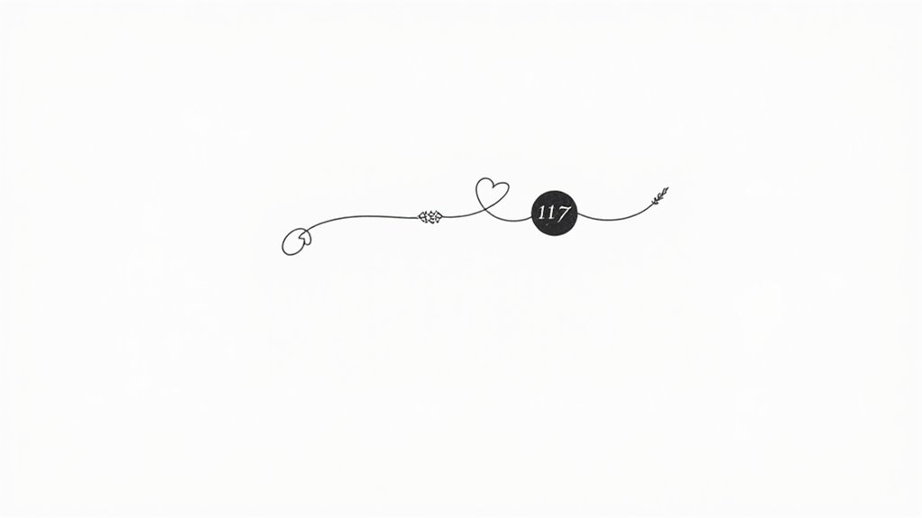 stylish minimal birthdate tattoos