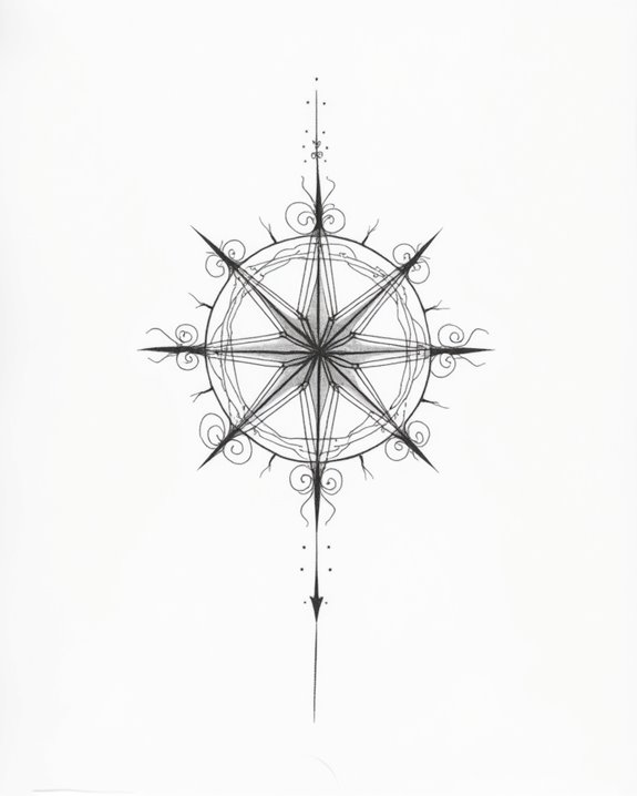 subtle cosmic minimalist tattoos