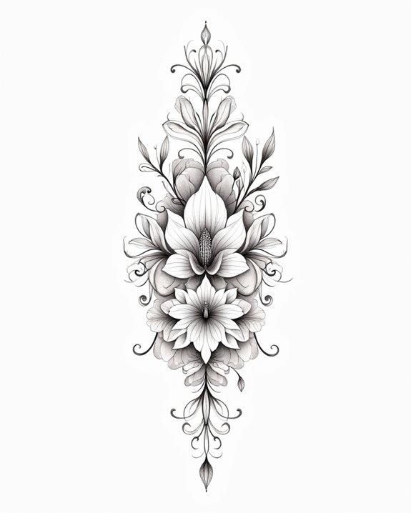 subtle hidden ink artistry