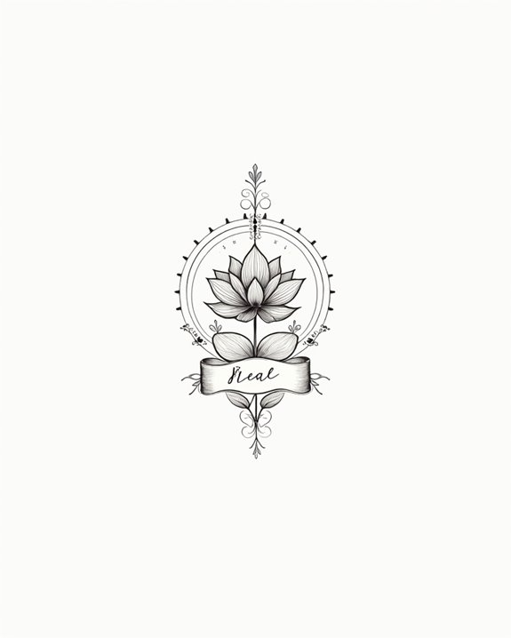 subtle inspirational word tattoos