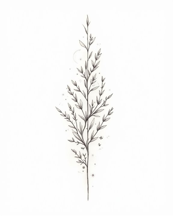 subtle nature symbolism design
